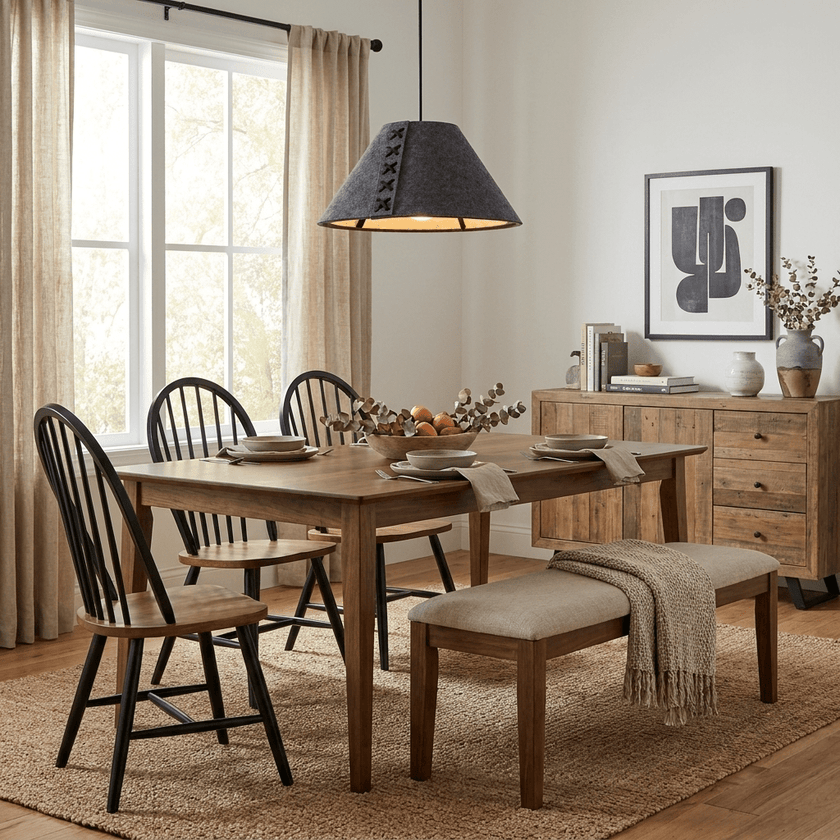 Acoustic Felt Cone Pendant Light