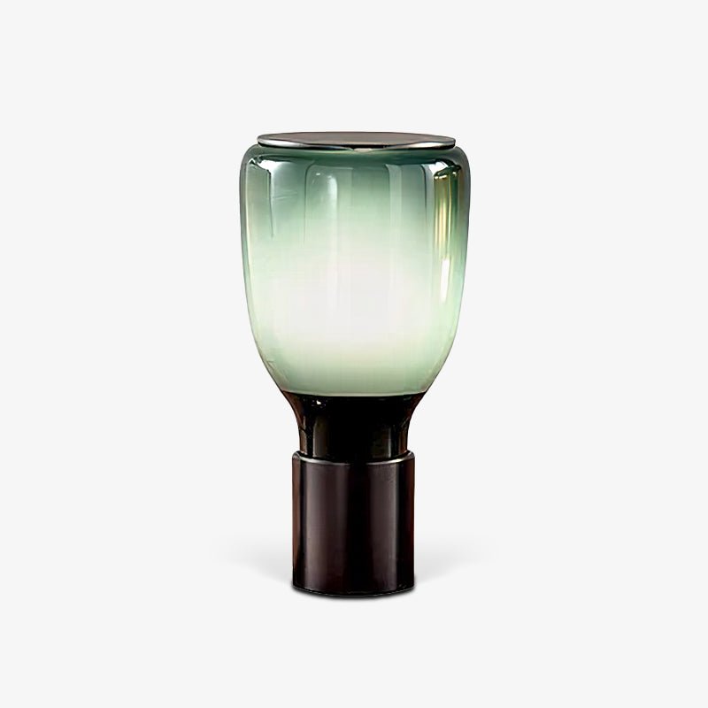Tinted Blown Glass Table Lamp
