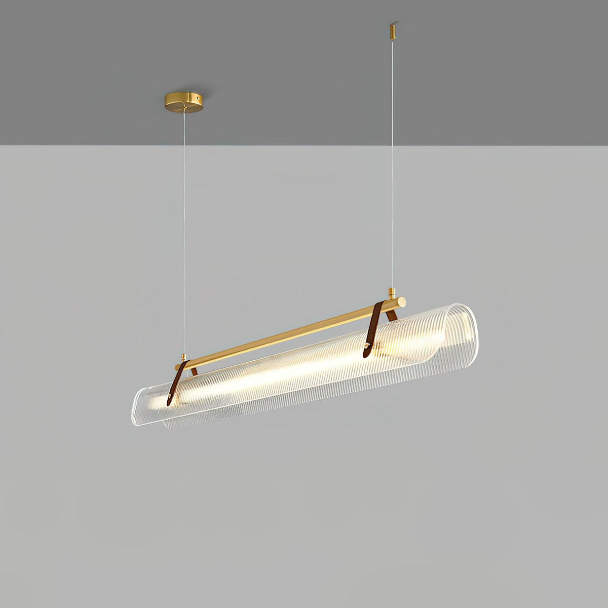 Acrylic Linear LED Chandelier