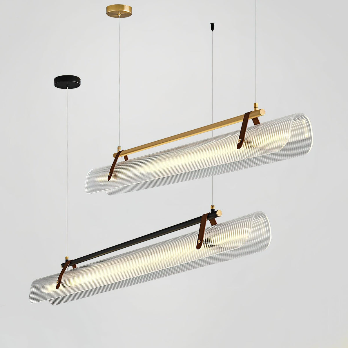 Acrylic Linear LED Chandelier