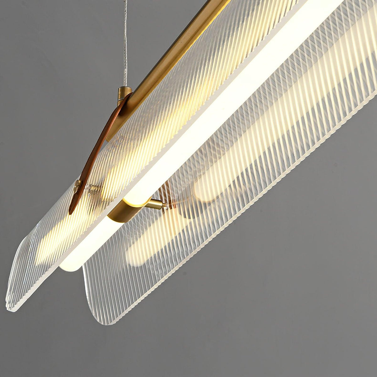 Acrylic Linear LED Chandelier