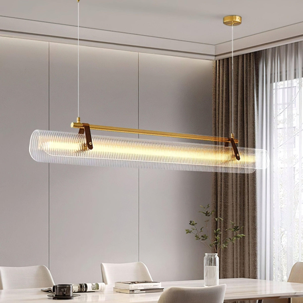 Acrylic Linear LED Chandelier