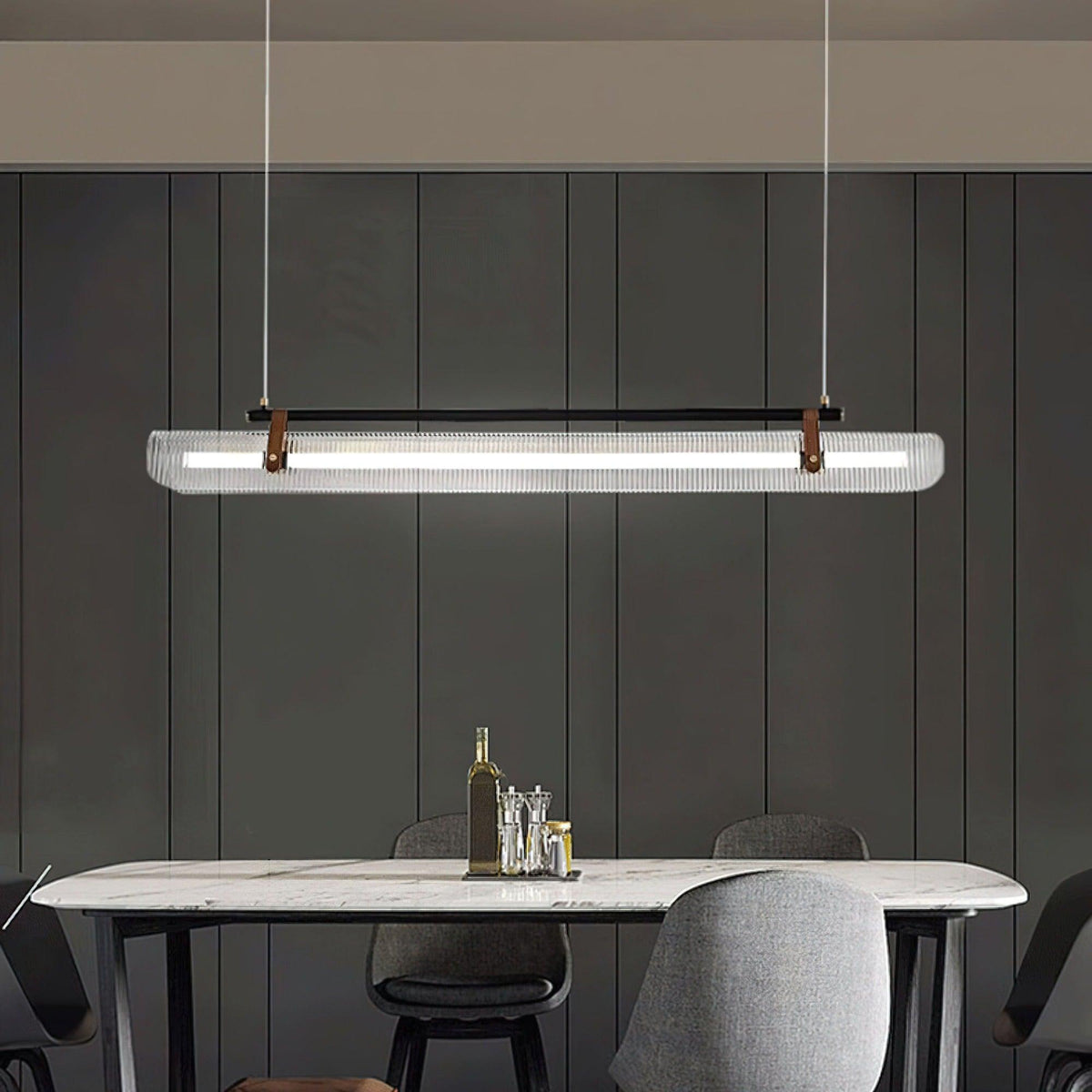 Acrylic Linear LED Chandelier