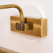 Metal Antler Ring Wall Lamp