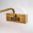Metal Antler Ring Wall Lamp