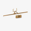 Metal Antler Ring Wall Lamp