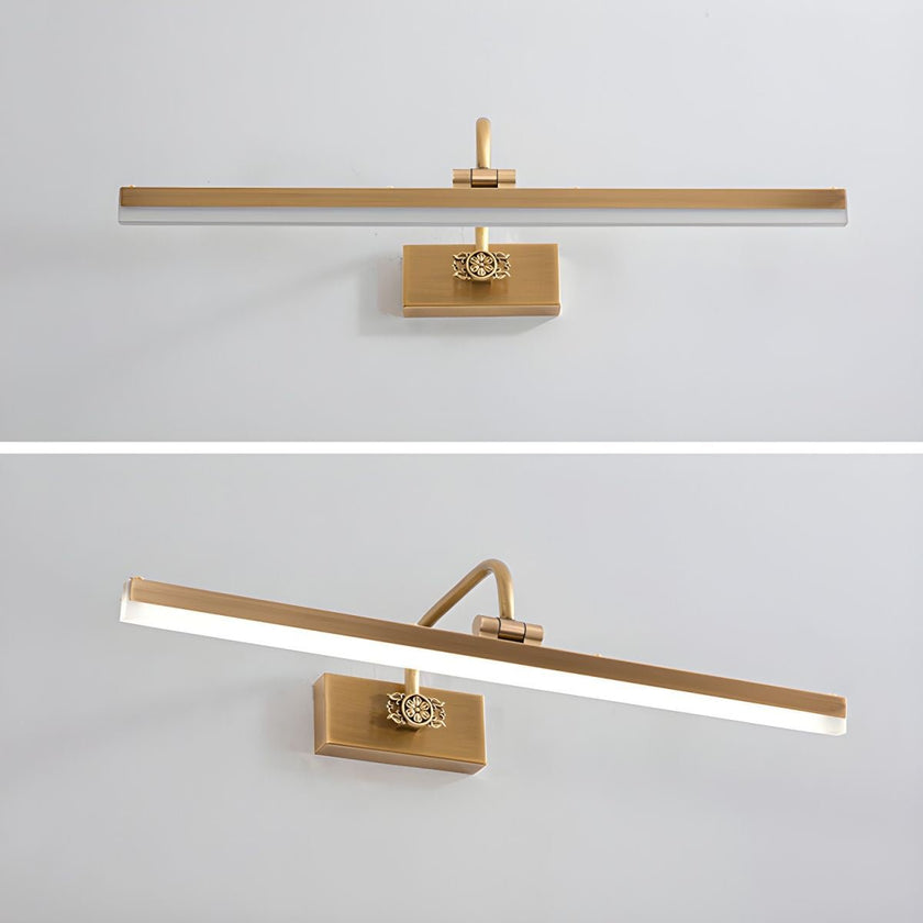 Metal Antler Ring Wall Lamp