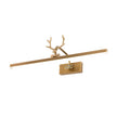 Metal Antler Ring Wall Lamp
