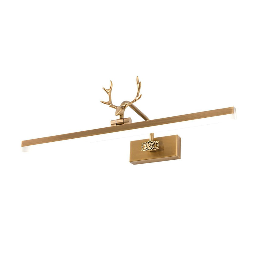 Metal Antler Ring Wall Lamp