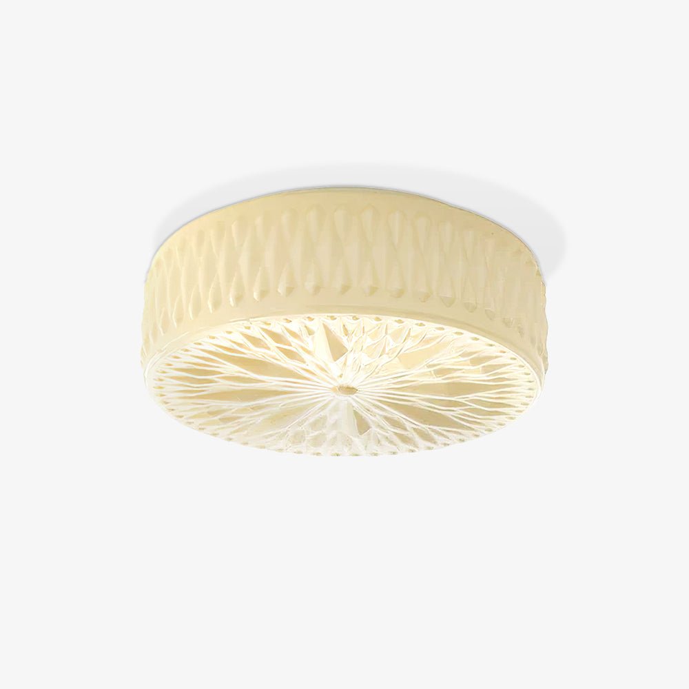 Glass Diffuser Flush Mount Ceiling Light