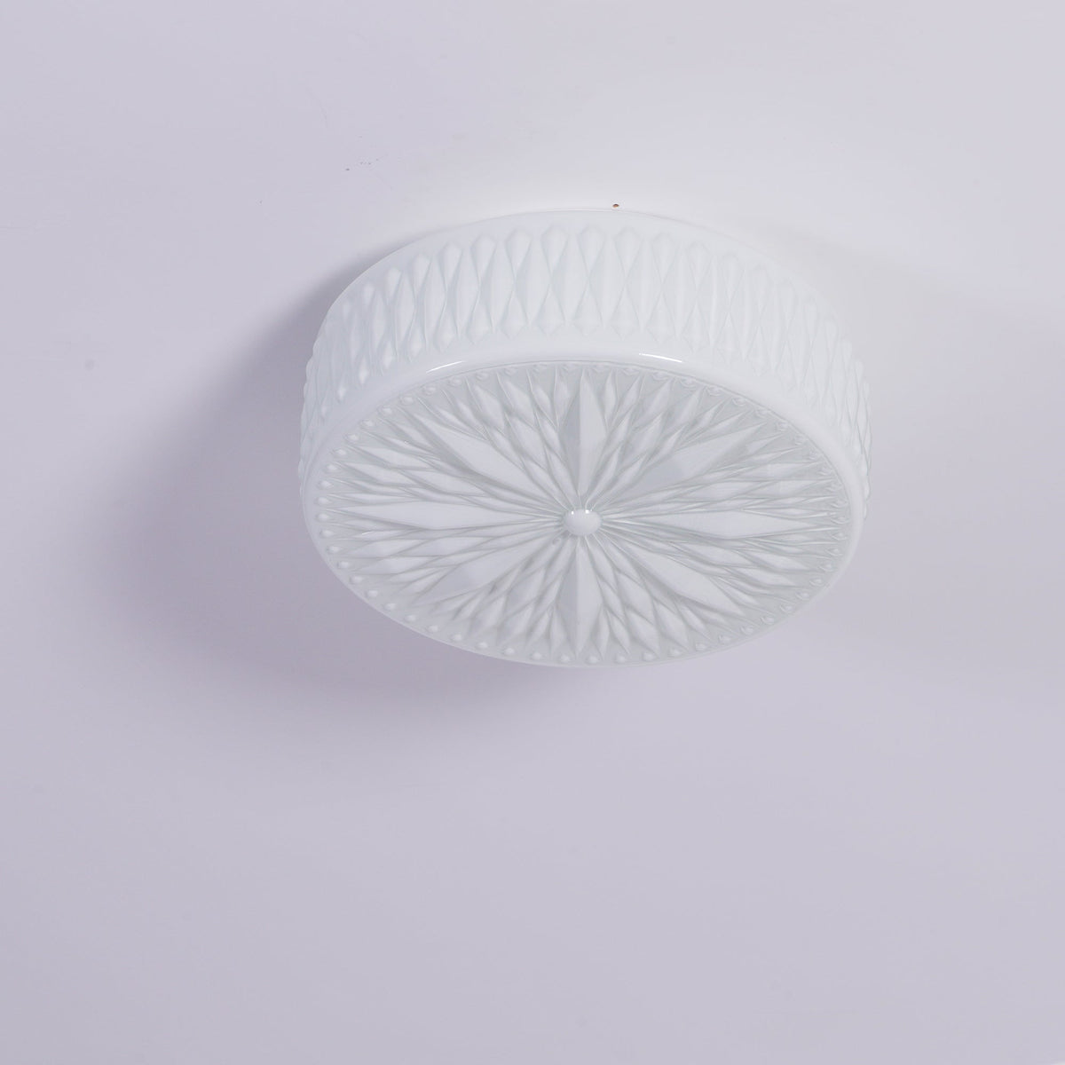 Glass Diffuser Flush Mount Ceiling Light