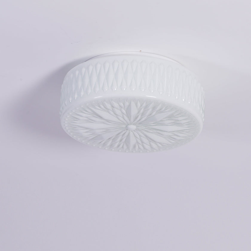Glass Diffuser Flush Mount Ceiling Light