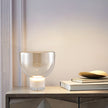 Glass Cone Table Lamp