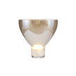 Glass Cone Table Lamp