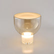 Glass Cone Table Lamp