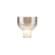 Glass Cone Table Lamp