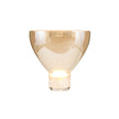 Glass Cone Table Lamp