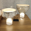 Glass Cone Table Lamp