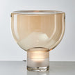 Glass Cone Table Lamp