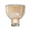 Glass Cone Table Lamp