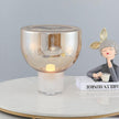 Glass Cone Table Lamp