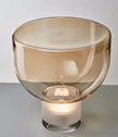 Glass Cone Table Lamp