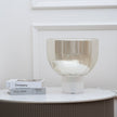Glass Cone Table Lamp