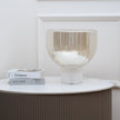 Glass Cone Table Lamp