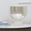 Glass Cone Table Lamp