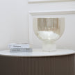 Glass Cone Table Lamp