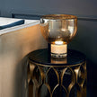 Glass Cone Table Lamp