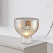 Glass Cone Table Lamp
