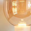Glass Cone Table Lamp