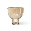 Glass Cone Table Lamp
