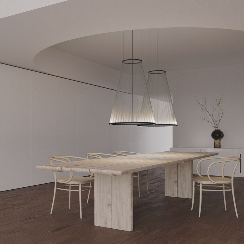 Metal Mesh Cone Pendant Light