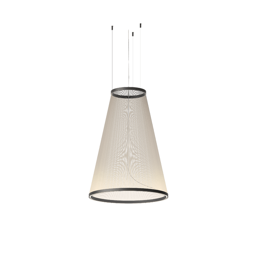 Metal Mesh Cone Pendant Light