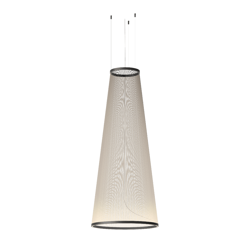 Metal Mesh Cone Pendant Light