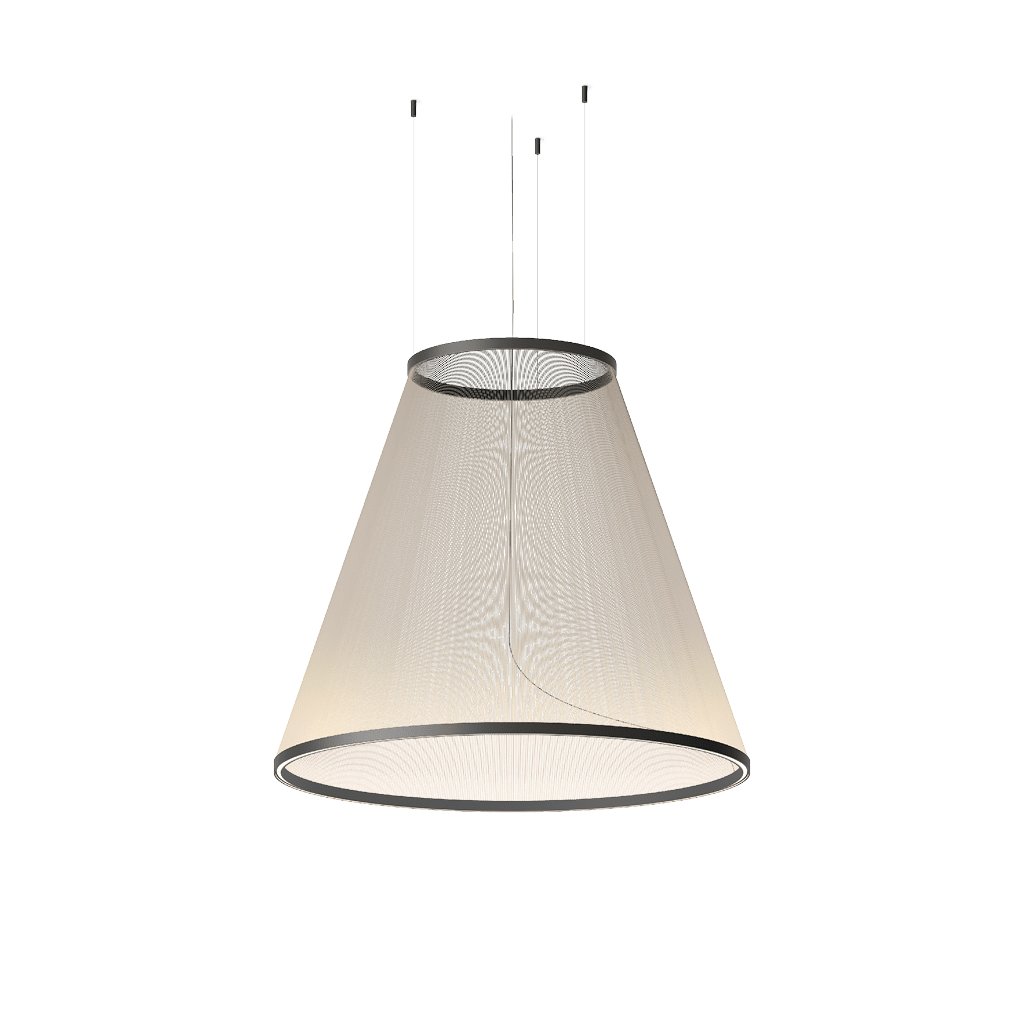 Metal Mesh Cone Pendant Light