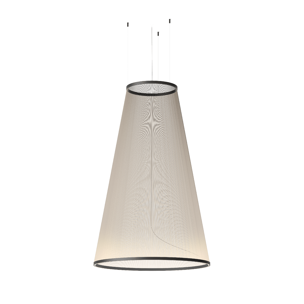 Metal Mesh Cone Pendant Light