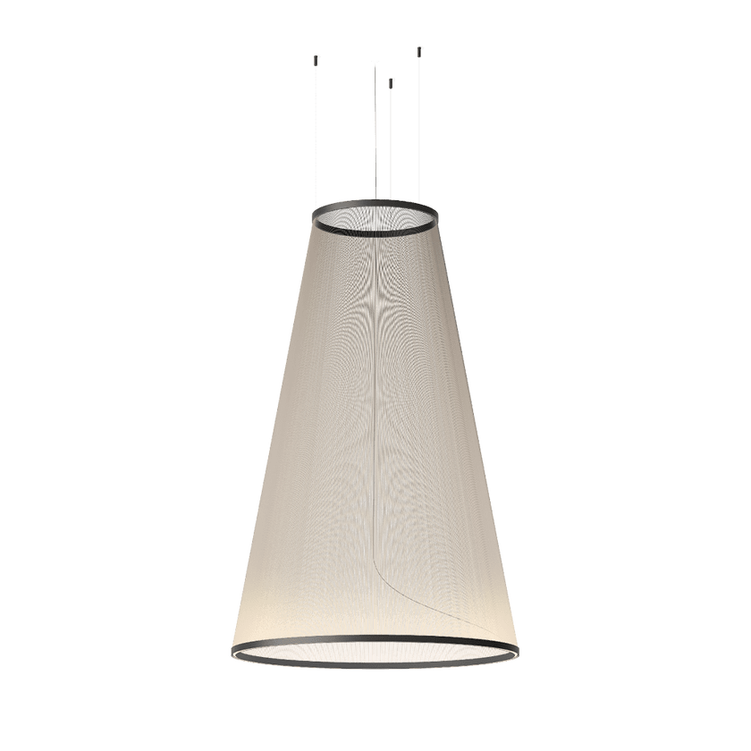 Metal Mesh Cone Pendant Light