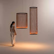 Metal Mesh Cone Pendant Light