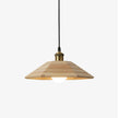 Wood Umbrella Pendant Light