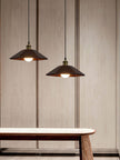 Wood Umbrella Pendant Light