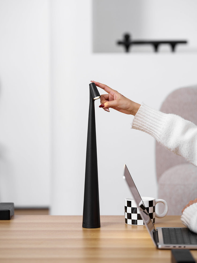 Modern Slim Cordless Rechargeable LED Table Lamp