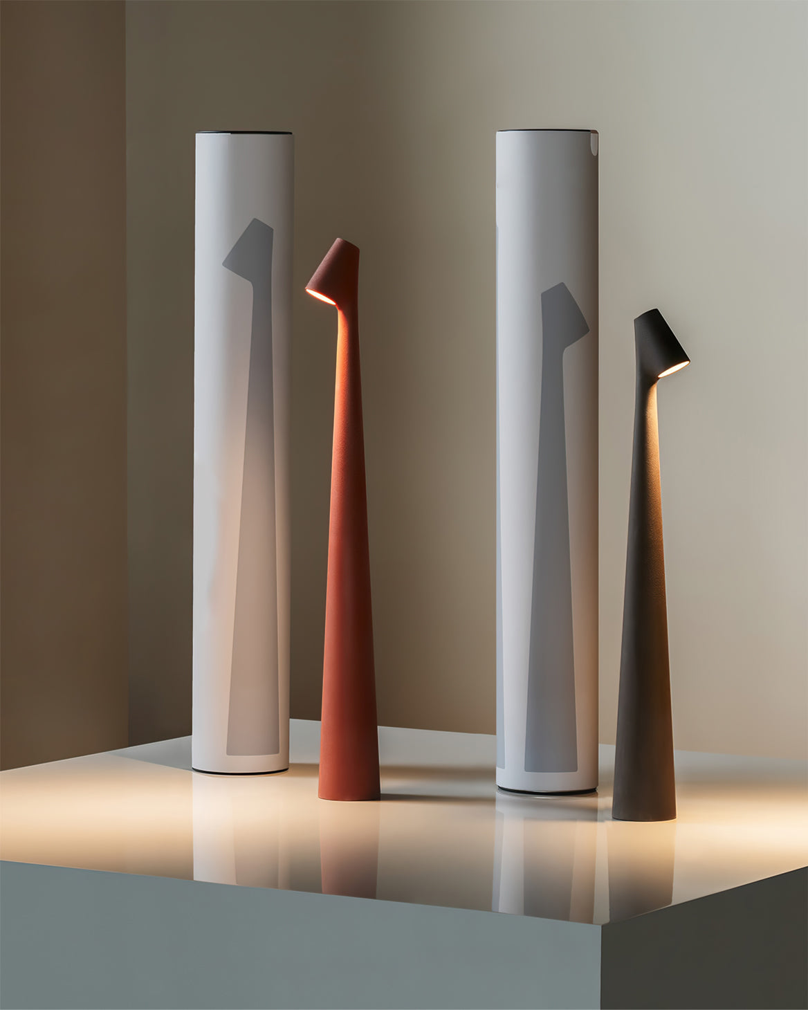 Modern Slim Cordless Rechargeable LED Table Lamp