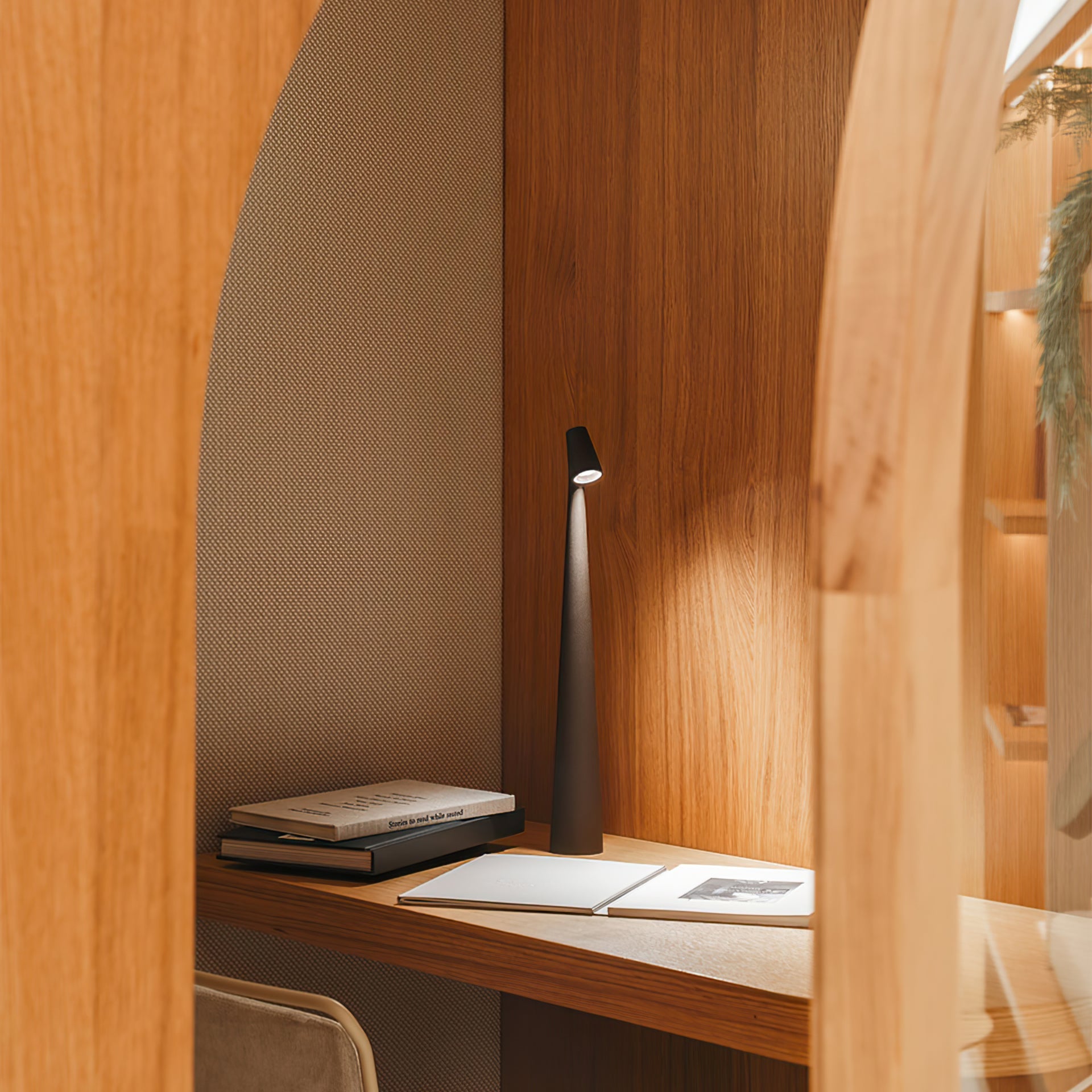 Modern Slim Cordless Rechargeable LED Table Lamp