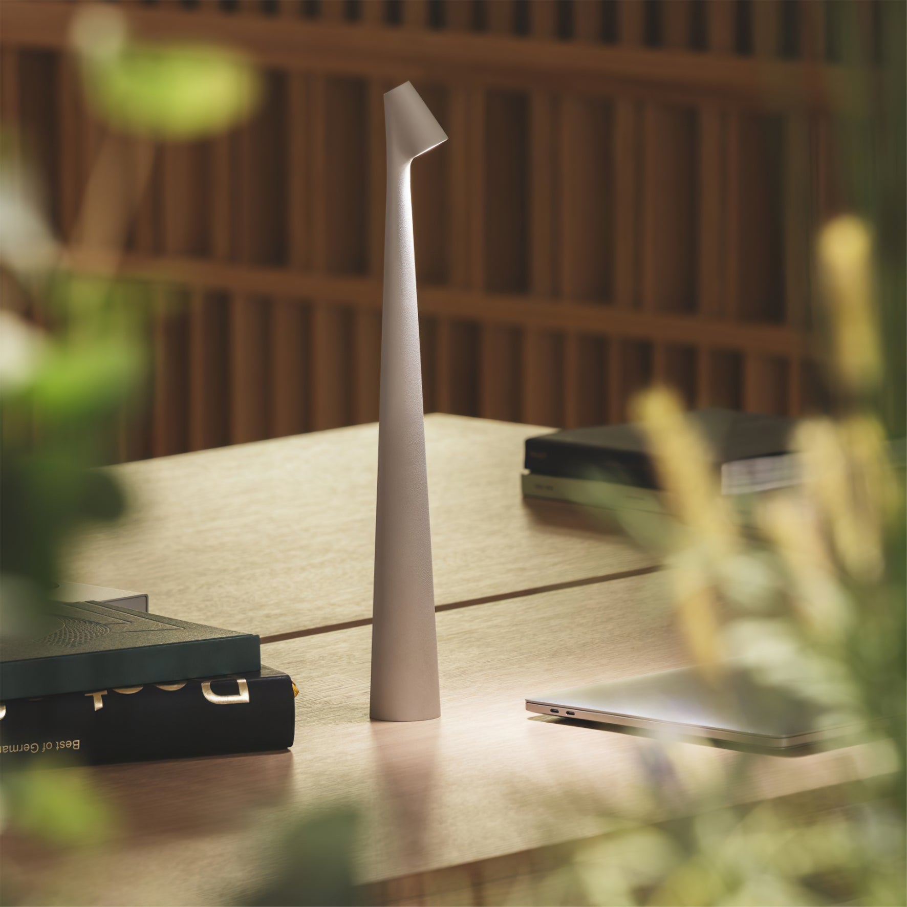 Modern Slim Cordless Rechargeable LED Table Lamp