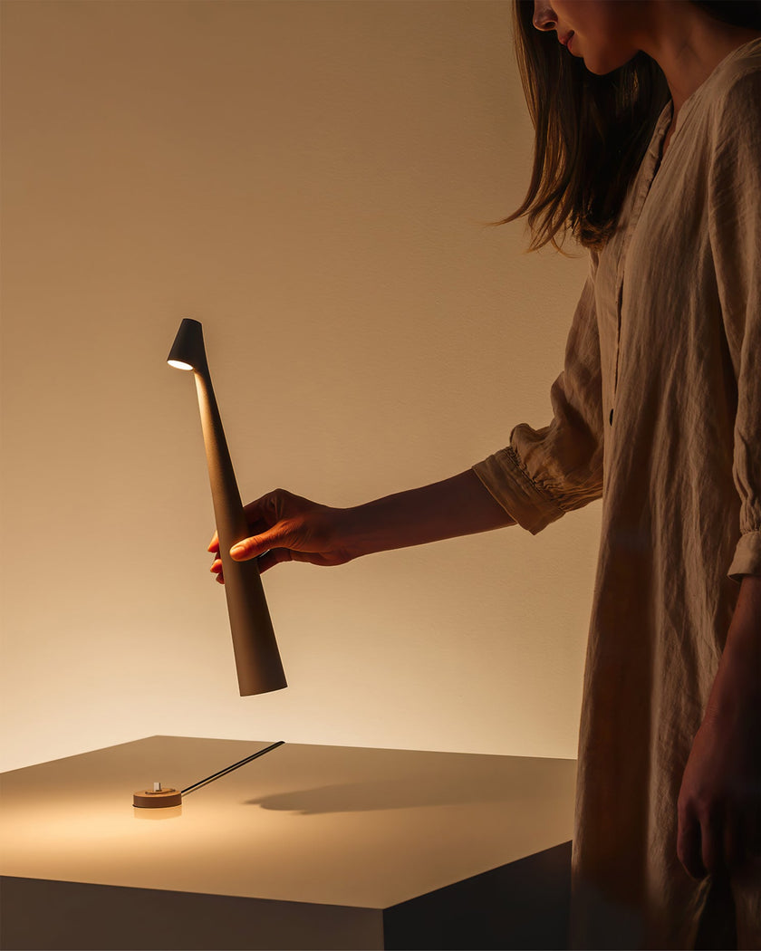 Modern Slim Cordless Rechargeable LED Table Lamp