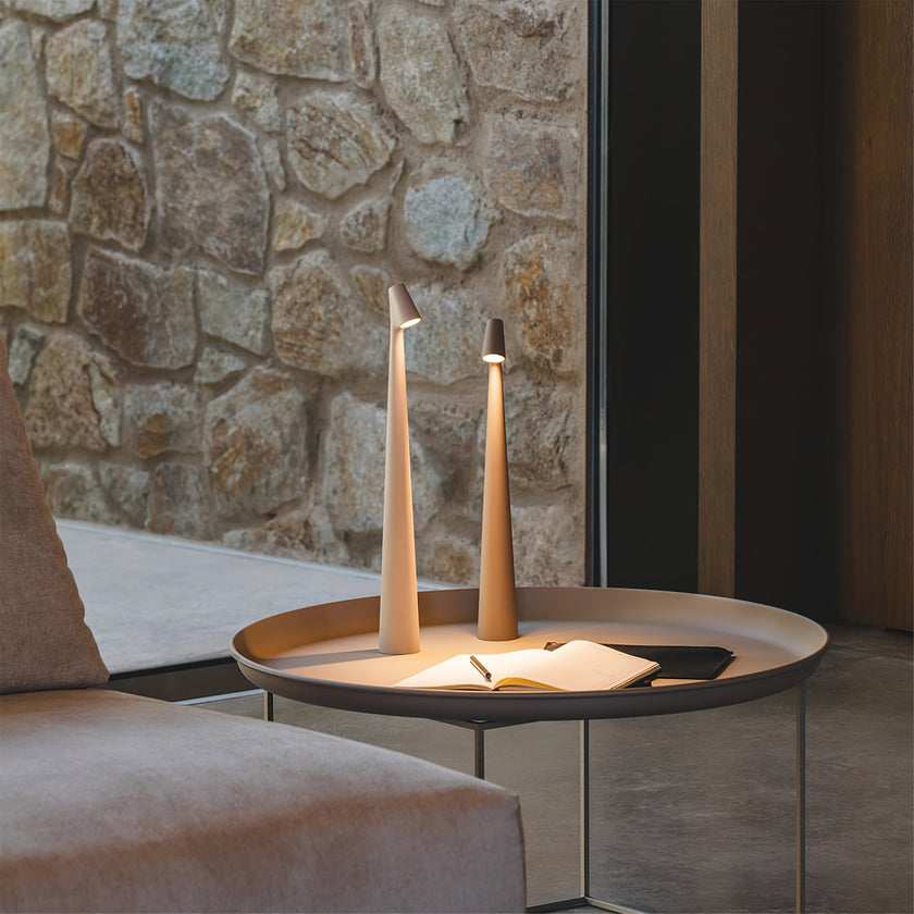 Modern Slim Cordless Rechargeable LED Table Lamp