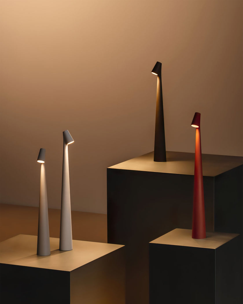 Modern Slim Cordless Rechargeable LED Table Lamp